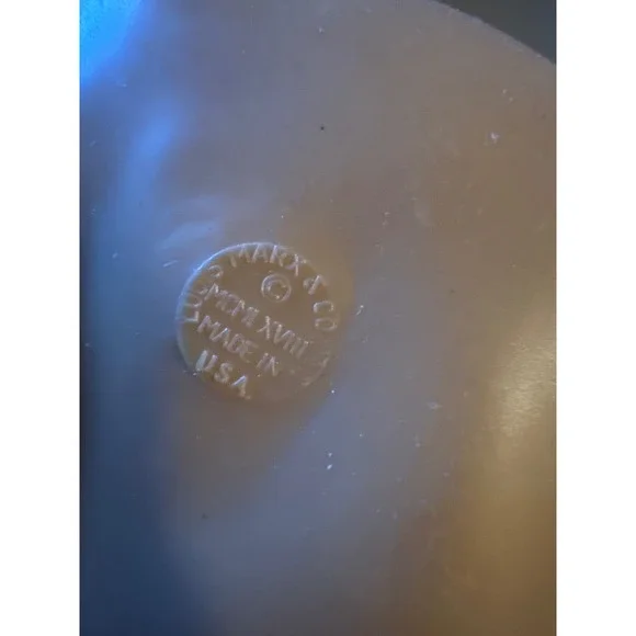 Vintage Marx Toys Johnny West Jane West Figures and Horse Lot Blue Western Style - Picture 9 of 13